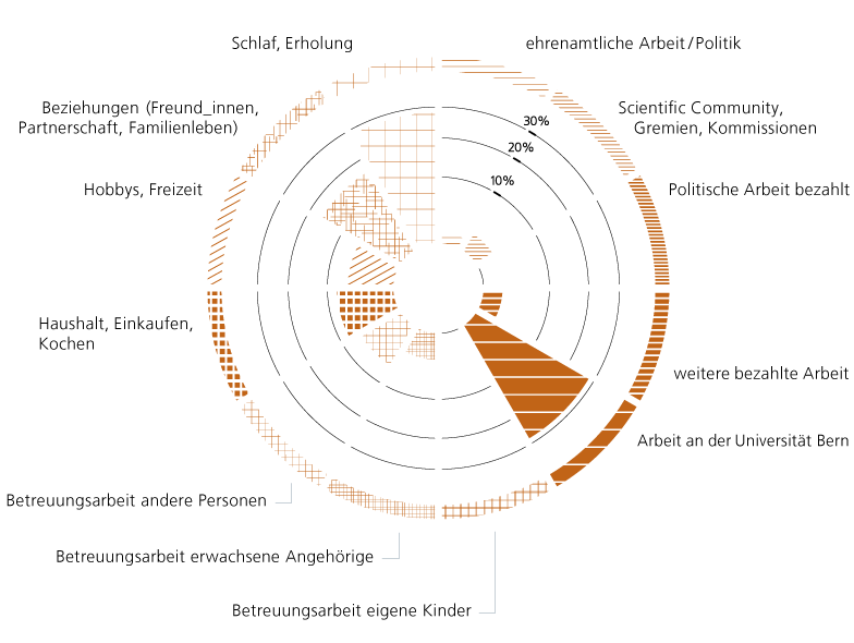 Zeitdiagramm von F. Morrissey, Universität Bern